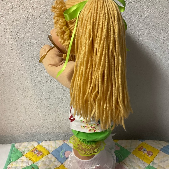 First Edition VTG Cabbage Patch Kid Girl With Pacifier Butterscotch Hair HM#4 - Picture 5 of 9